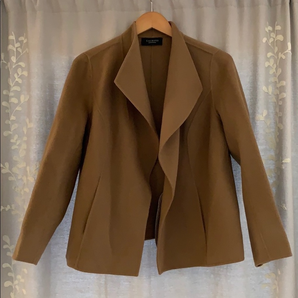 Talbots Wool Open Jacket XP